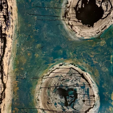 presenttense #2, Acryl auf Leinwand (2025)