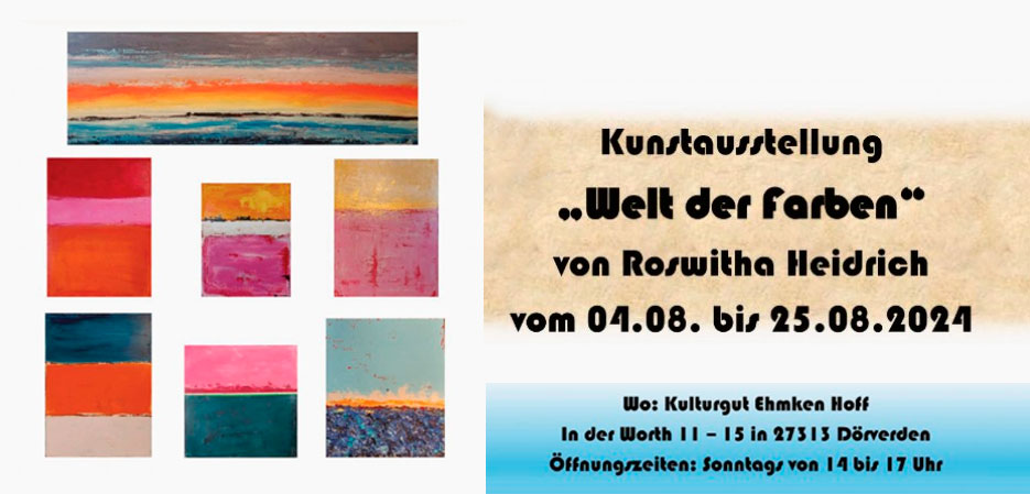 Teaser Welt der Farben Roswitha Heidrich