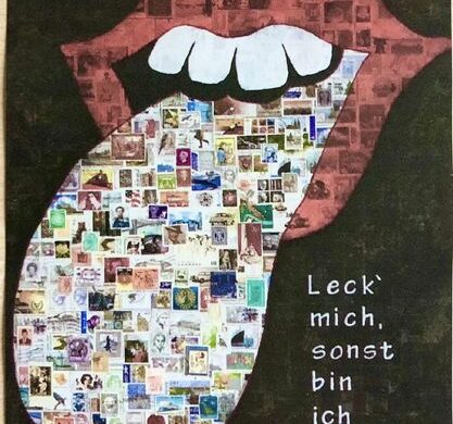 Postermotiv Leck' mich sonst bin ich weg!