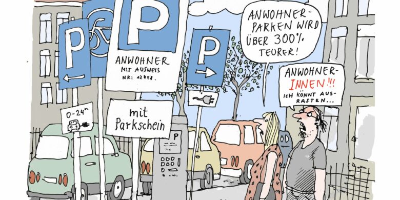 Cartoon von Til Mette
