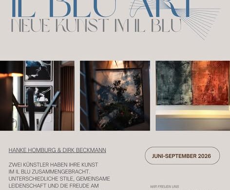 Neue Kunst im il Blu Hanke Homburg und Dirk Beckmann
