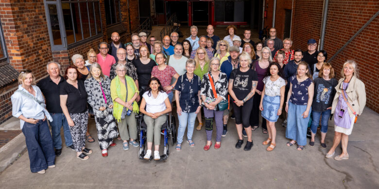 Gruppenbild der Teilnehmenden beim Kunst.Markt.Walle 2026 Foto GfG Michel Iffländer